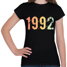 PRINTFASHION 1992 - Női póló - Fekete