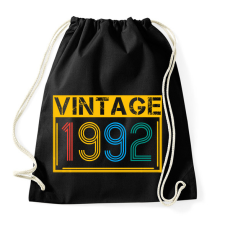 PRINTFASHION 1992 - Sportzsák, Tornazsák - Fekete tornazsák