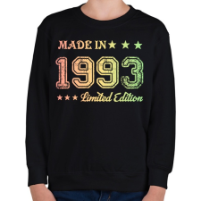 PRINTFASHION 1993 - Gyerek pulóver - Fekete gyerek pulóver, kardigán