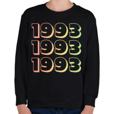 PRINTFASHION 1993 - Gyerek pulóver - Fekete gyerek pulóver, kardigán