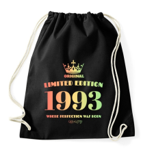 PRINTFASHION 1993 - Sportzsák, Tornazsák - Fekete tornazsák