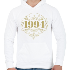PRINTFASHION 1994 - Férfi kapucnis pulóver - Fehér férfi pulóver, kardigán