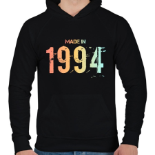 PRINTFASHION 1994 - Férfi kapucnis pulóver - Fekete női pulóver, kardigán