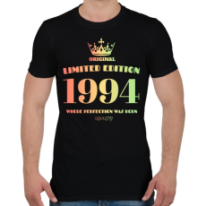 PRINTFASHION 1994 - Férfi póló - Fekete