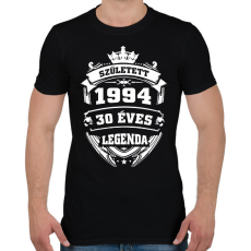 PRINTFASHION 1994 - Férfi póló - Fekete