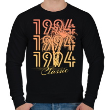 PRINTFASHION 1994 - Férfi pulóver - Fekete férfi pulóver, kardigán