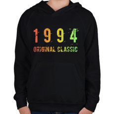 PRINTFASHION 1994 - Gyerek kapucnis pulóver - Fekete