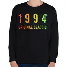 PRINTFASHION 1994 - Gyerek pulóver - Fekete gyerek pulóver, kardigán