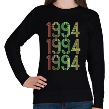 PRINTFASHION 1994 - Női pulóver - Fekete női pulóver, kardigán