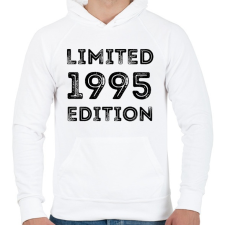 PRINTFASHION 1995 - Férfi kapucnis pulóver - Fehér férfi pulóver, kardigán