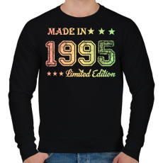 PRINTFASHION 1995 - Férfi pulóver - Fekete