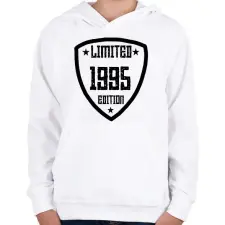 PRINTFASHION 1995 - Gyerek kapucnis pulóver - Fehér gyerek pulóver, kardigán