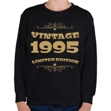 PRINTFASHION 1995 - Gyerek pulóver - Fekete gyerek pulóver, kardigán