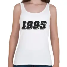 PRINTFASHION 1995 - Női atléta - Fehér női trikó