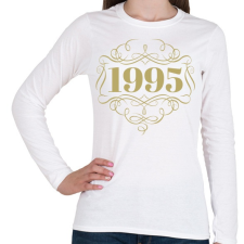PRINTFASHION 1995 - Női hosszú ujjú póló - Fehér női póló
