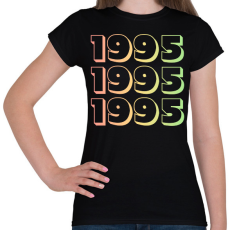 PRINTFASHION 1995 - Női póló - Fekete