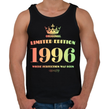 PRINTFASHION 1996 - Férfi atléta - Fekete atléta, trikó