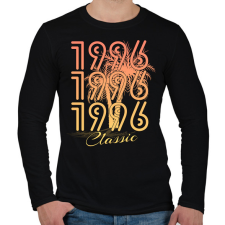 PRINTFASHION 1996 - Férfi hosszú ujjú póló - Fekete férfi póló