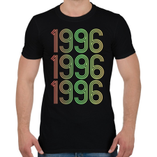 PRINTFASHION 1996 - Férfi póló - Fekete férfi póló