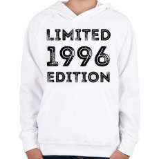 PRINTFASHION 1996 - Gyerek kapucnis pulóver - Fehér