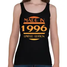 PRINTFASHION 1996 - Női atléta - Fekete női trikó