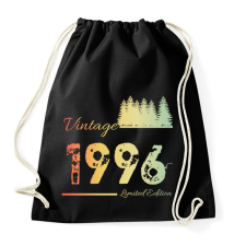 PRINTFASHION 1996 - Sportzsák, Tornazsák - Fekete tornazsák