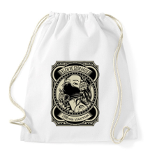 PRINTFASHION 1996 Velem ne szórakozz - Sportzsák, Tornazsák - Fehér tornazsák