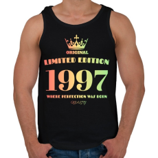 PRINTFASHION 1997 - Férfi atléta - Fekete