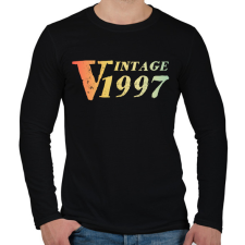 PRINTFASHION 1997 - Férfi hosszú ujjú póló - Fekete férfi póló