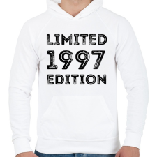PRINTFASHION 1997 - Férfi kapucnis pulóver - Fehér férfi pulóver, kardigán
