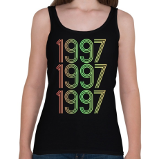 PRINTFASHION 1997 - Női atléta - Fekete