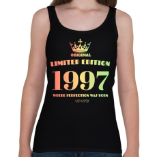 PRINTFASHION 1997 - Női atléta - Fekete