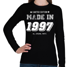 PRINTFASHION 1997 - Női hosszú ujjú póló - Fekete