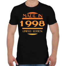 PRINTFASHION 1998 - Férfi póló - Fekete