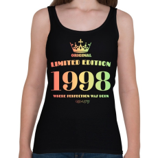 PRINTFASHION 1998 - Női atléta - Fekete