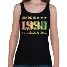 PRINTFASHION 1998 - Női atléta - Fekete