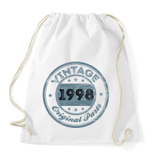 PRINTFASHION 1998 - Sportzsák, Tornazsák - Fehér tornazsák