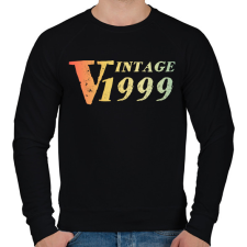 PRINTFASHION 1999 - Férfi pulóver - Fekete férfi pulóver, kardigán
