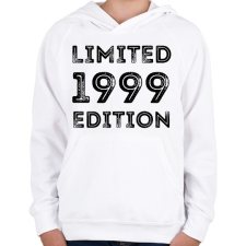 PRINTFASHION 1999 - Gyerek kapucnis pulóver - Fehér gyerek pulóver, kardigán