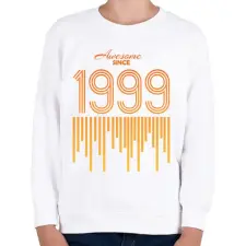 PRINTFASHION 1999 - Gyerek pulóver - Fehér gyerek pulóver, kardigán