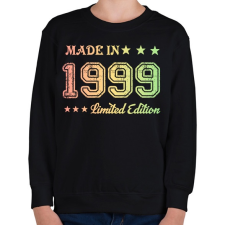 PRINTFASHION 1999 - Gyerek pulóver - Fekete gyerek pulóver, kardigán