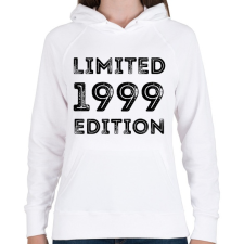 PRINTFASHION 1999 - Női kapucnis pulóver - Fehér női pulóver, kardigán