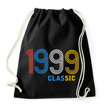 PRINTFASHION 1999 - Sportzsák, Tornazsák - Fekete tornazsák