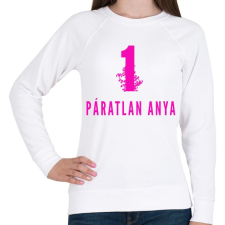 PRINTFASHION 1 PÁRATLAN ANYA - Női pulóver - Fehér női pulóver, kardigán