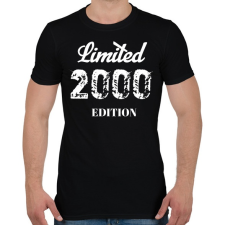 PRINTFASHION 2000 - Férfi póló - Fekete férfi póló