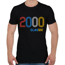 PRINTFASHION 2000 - Férfi póló - Fekete férfi póló