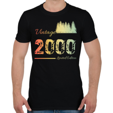 PRINTFASHION 2000 - Férfi póló - Fekete