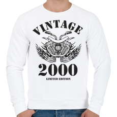 PRINTFASHION 2000 - Férfi pulóver - Fehér