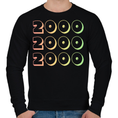 PRINTFASHION 2000 - Férfi pulóver - Fekete