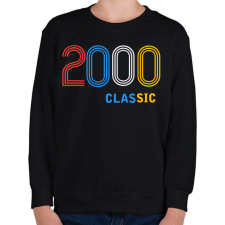 PRINTFASHION 2000 - Gyerek pulóver - Fekete gyerek pulóver, kardigán